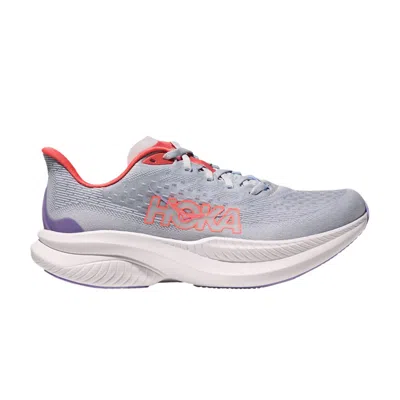 Pre-owned Hoka Wmns Mach 6 Wide 'pale Dusk Gull' | Grey | Women's Size 8