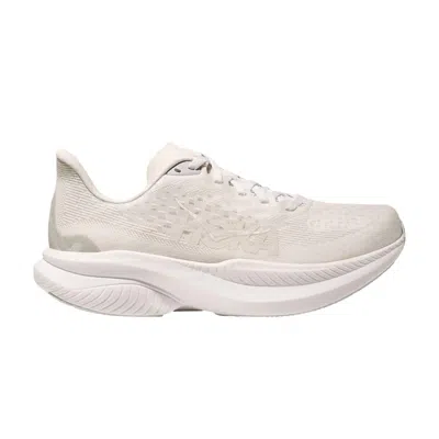 Pre-owned Hoka Wmns Mach 6 Wide 'triple White' | Women's Size 8