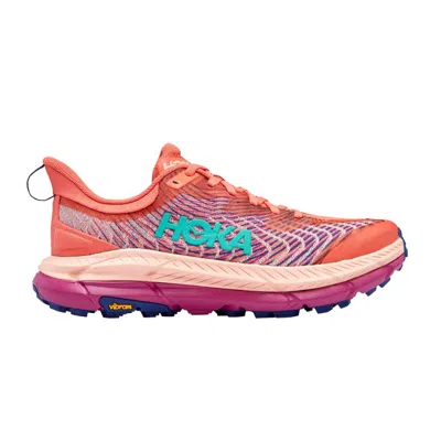 Pre-owned Hoka Wmns Mafate Speed 4 'camellia Peach Parfait' In Orange