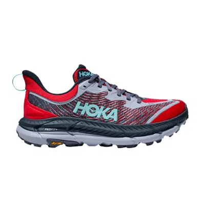 Pre-owned Hoka Wmns Mafate Speed 4 'cerise Stormy Skies' | Red | Women's Size 5.5