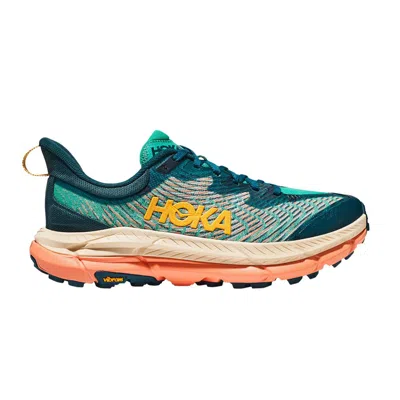Pre-owned Hoka Wmns Mafate Speed 4 'deep Teal Water Garden'