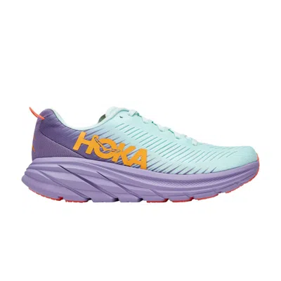 Pre-owned Hoka Wmns Rincon 3 'blue Glass Chalk Violet'