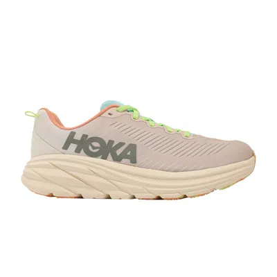 Pre-owned Hoka Wmns Rincon 3 Wide 'cream Vanilla White'
