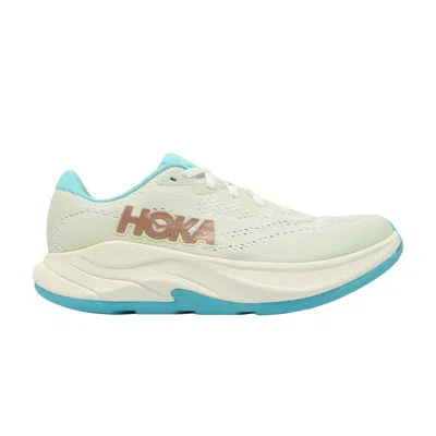 Pre-owned Hoka Wmns Rincon 4 Wide 'frost Rose Gold' | White | Women's Size 5.5