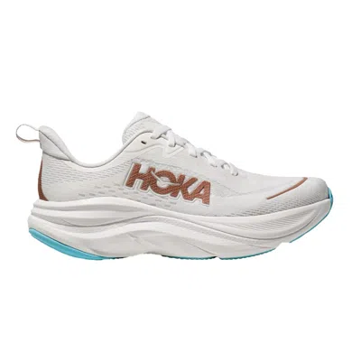 Pre-owned Hoka Wmns Skyflow 'frost Rose Gold' | White | Women's Size 9