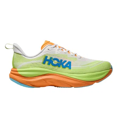 Pre-owned Hoka Wmns Skyflow 'frost Solar Flare' | Green | Women's Size 8.5