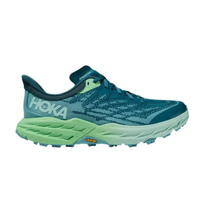 Pre-owned Hoka Wmns Speedgoat 5 'deep Lagoon' In Blue
