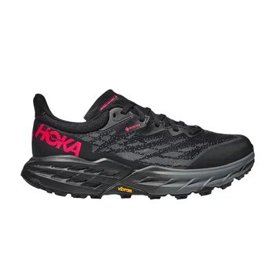 Pre-owned Hoka Wmns Speedgoat 5 Gore-tex 'black Red'