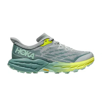 Pre-owned Hoka Wmns Speedgoat 5 'mercury Trellis' In Grey