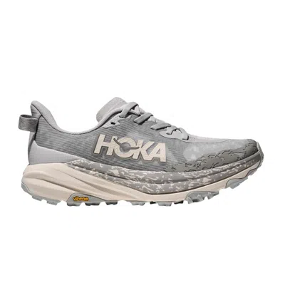 Pre-owned Hoka Wmns Speedgoat 6 'cosmic Grey Alabaster' | Women's Size 9