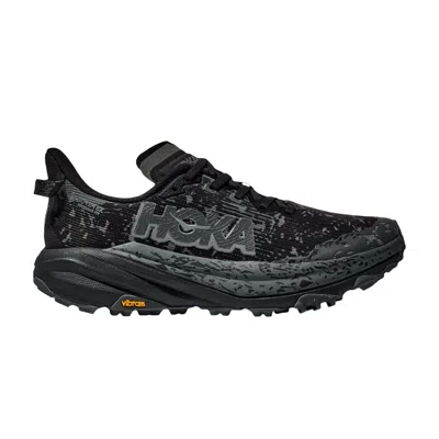 Pre-owned Hoka Wmns Speedgoat 6 Gore-tex Wide 'black Outer Orbit' | Women's Size 6.5