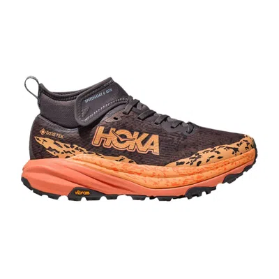 Pre-owned Hoka Wmns Speedgoat 6 Mid Gore-tex 'galaxy Guava' | Brown | Women's Size 6