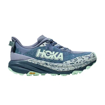Pre-owned Hoka Wmns Speedgoat 6 Wide 'moonlight Thunder Cloud' | Blue | Women's Size 9