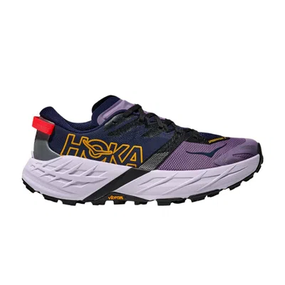 Pre-owned Hoka Wmns Speedgoat 7 D Wide 'navy Purple' | Blue | Women's Size 8