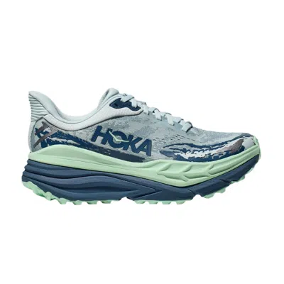 Pre-owned Hoka Wmns Stinson 7 'droplet Thunder Cloud' | Green | Women's Size 7.5