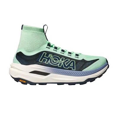 Pre-owned Hoka Wmns Tecton X 3 'mint Fluorite Varsity Navy' | Green | Women's Size 5