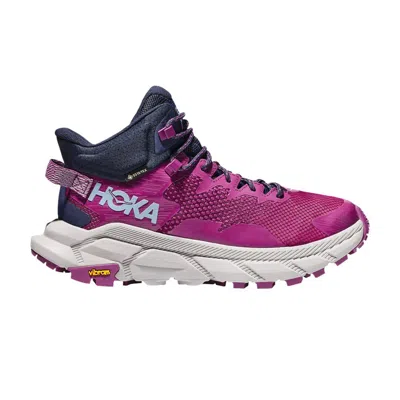 Pre-owned Hoka Wmns Trail Code Gore-tex 'beautyberry Harbor Mist' In Purple