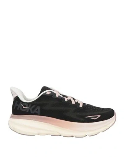 Hoka Woman Sneakers Black Size 5.5 Textile Fibers