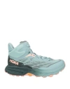 Hoka Woman Sneakers Sage Green Size 5.5 Textile Fibers In Sage Green