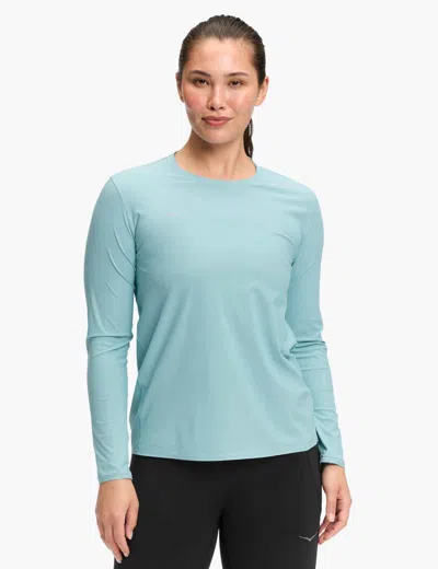 Hoka Women's Airolite Long Sleeve 2.0 In Blue