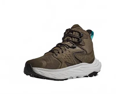 Hoka Women's Anacapa 2 Mid Gtx Shoe In Deep Umber/stardust In Brown