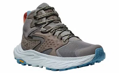 Hoka Women's Anacapa 2 Mid Gtx Waterproof Hiking Boots In Astral/illusion In Gray