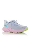 Hoka Arahi 7 Running Shoe In Gull/pink Twilight