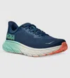 Hoka Women's Arahi 7 Sneakers In Midnight/seafoam In Multi