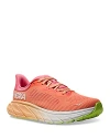 Hoka Women's Arahi 7 Sneakers In Papaya/coral