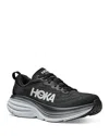 Hoka Bondi 8 Running Shoe In Black/white