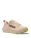 Hoka Womens  Bondi 8 In Cream/vanilla