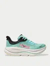 Hoka Womens Blue Spark F Bondi 9 Mesh-knit Trainers