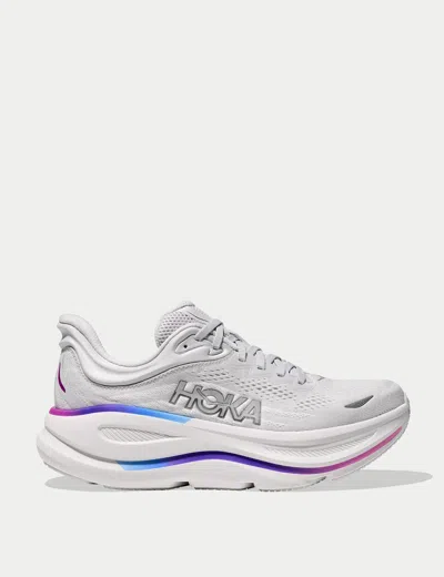 Hoka Women's Bondi 9 Road Running Shoes In Grey