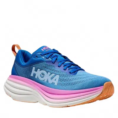 Hoka Women's Bondi 9 Shoes In Coastal Sky In Multi