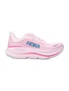 Hoka Bondi Technical Mesh Active Sneakers In Pink
