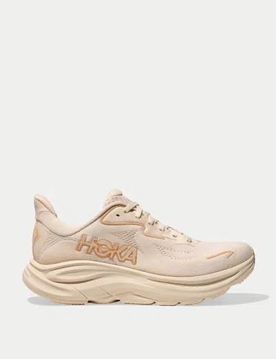 Hoka Womens  Clifton 10 In Vanilla/birch