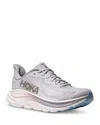 Hoka Women's Clifton 10 Sneakers In Ash Grey In Gray