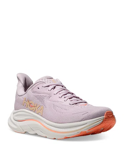 Hoka Women's Clifton 10 Sneakers In Lilac In Multi