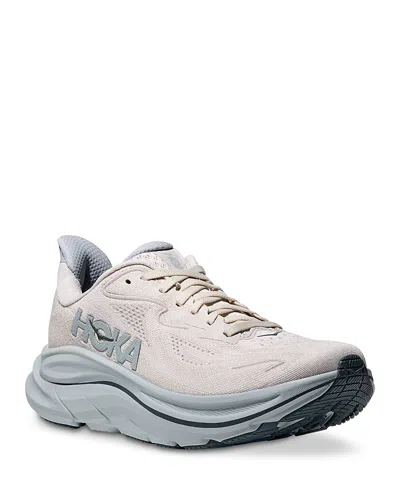 Hoka Women's Clifton 10 Sneakers In Mineral Blue In Multi