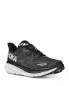 Hoka Clifton 9 Mesh Sneakers In Black/white