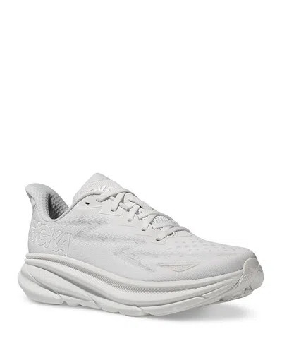 Hoka Clifton 9 Running Shoe In White