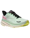 Hoka 'clifton 9' Multicolor Sneakers With Zig Zag Embroidery And Side Logo Print In Multi