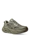 Hoka Women's Clifton L Lace Up Sneakers In Barley/barley