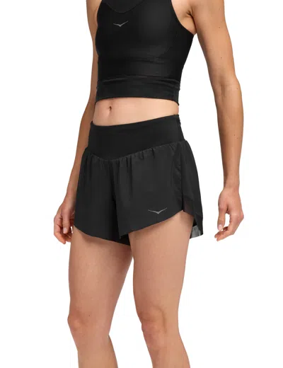 Hoka Women's Glide 4" Short In Black