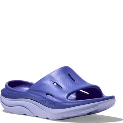 Hoka Women's  One One Ora Recovery Slide 3 Sandals Purple Slip On Jax541