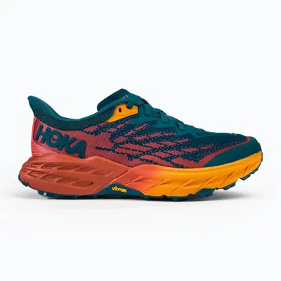 Hoka Speedgoat 5 Trail Running Sneakers In Animal Print