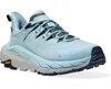Hoka Women's Kaha 2 Low Gtx Shoes In Summer Song / Harbor Mist In White