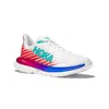 Hoka Mach 5 Running Shoe In White/flame