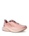 Hoka Women's Mach 6 Low Top Sneakers In Rose Latte In Pink