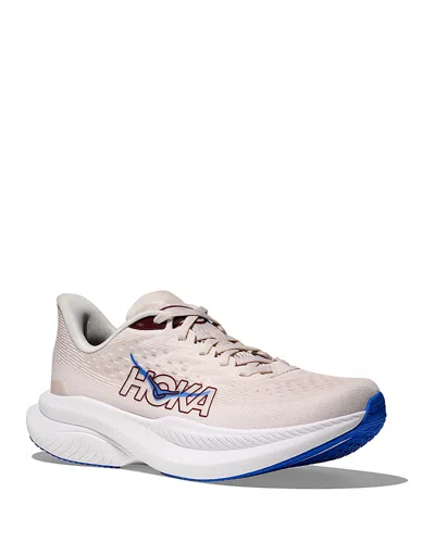 Hoka Women's Mach 6 Low Top Sneakers In Stucco